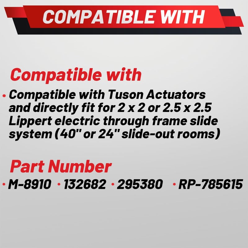 ProRefine RP-785615 M-8910 132682 295380 Upgraded RV Slide Out Motor 18:1 Ratio 30 Amp 12 Volt - Image 5